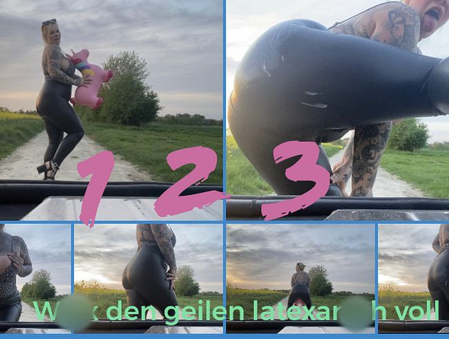SteffiBlond Porno Video: 1 2 3 w*xX DEN GEILEN LATEXars** voll