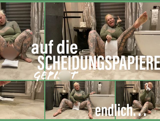 SteffiBlond Porno Video: auf die Scheidungsaiere geisst ENDLICH!