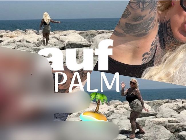 SteffiBlond Porno Video: auf THE PALM gepi**t | sein schw**z schon ganz hart?