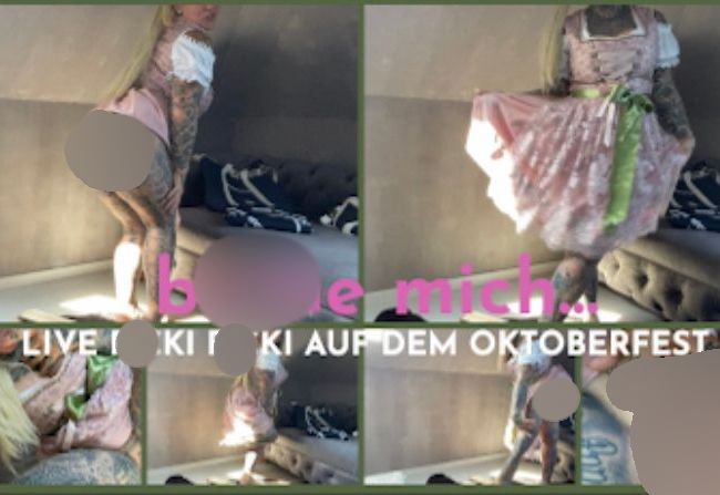 SteffiBlond Porno Video: B…e mich! LIVE fi**I fi**I AUF DEM OKTOBERFEST