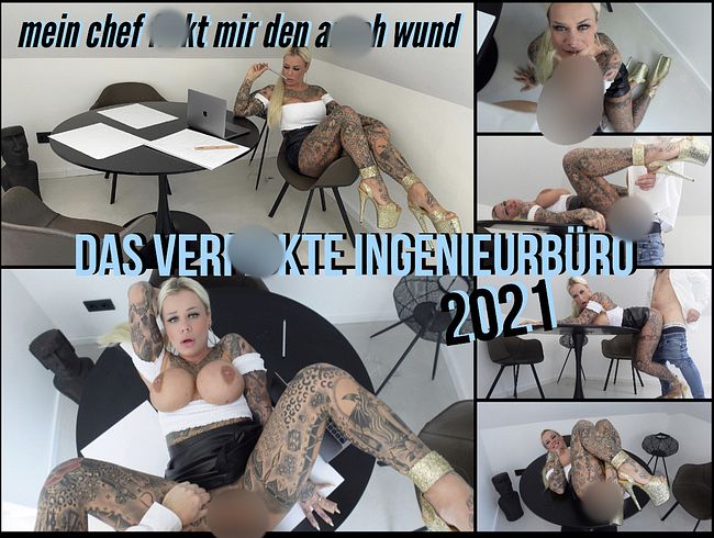 SteffiBlond Porno Video: DAS VERfi**TE INGENIEURBÜRO I mein Chef fi**t mir den ars** wund
