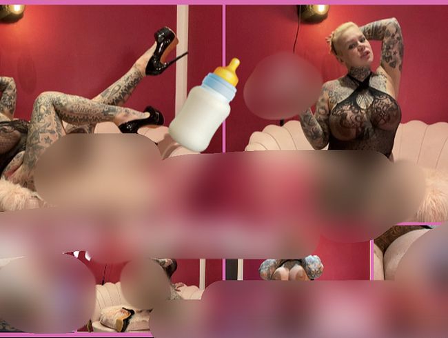 SteffiBlond Porno Video: SILIKON MILCH ti*tEN erst Zapfen dann fi**en.