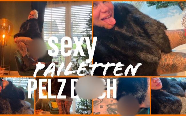 SteffiBlond Porno Video: s*xY PAILETTEN PELZ BITCH