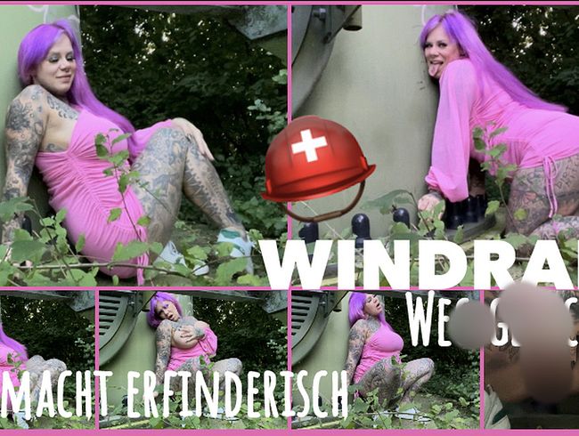 SteffiBlond Porno Video: WINDRAD weg gefi**t | NOT MACHT ERFINDERISCH